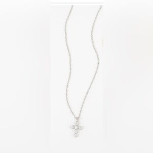 NWT j.Bloom The Risen Necklace in Silver